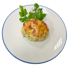 Бифштекс с сыром и колбаской