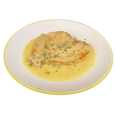 Эскалоп в горчичном соусе