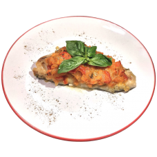 Филе скумбрии с овощами