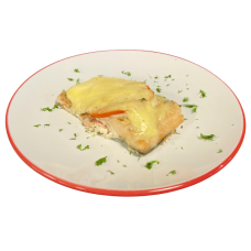 Филе горбуши с помидором