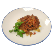 Филе рыбы под овощной шубкой