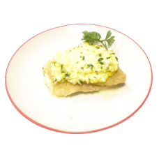 Рыба под польским соусом