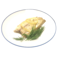 Филе скумбрии на пару с лимоном