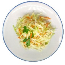Салат из капусты с яблоками