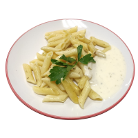 Макароны с сырным соусом