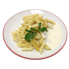 Макароны с сырным соусом