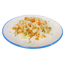 Рис с нутом и овощами