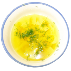 Суп куриный с пекинской капустой